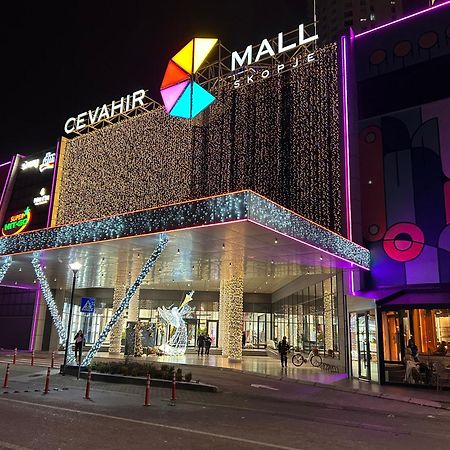 Cevahir Sky City Apartment-Spa & Fitness Center Skopie Exterior foto