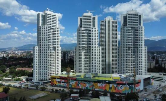 Cevahir Sky City Apartment-Spa & Fitness Center Skopie Exterior foto