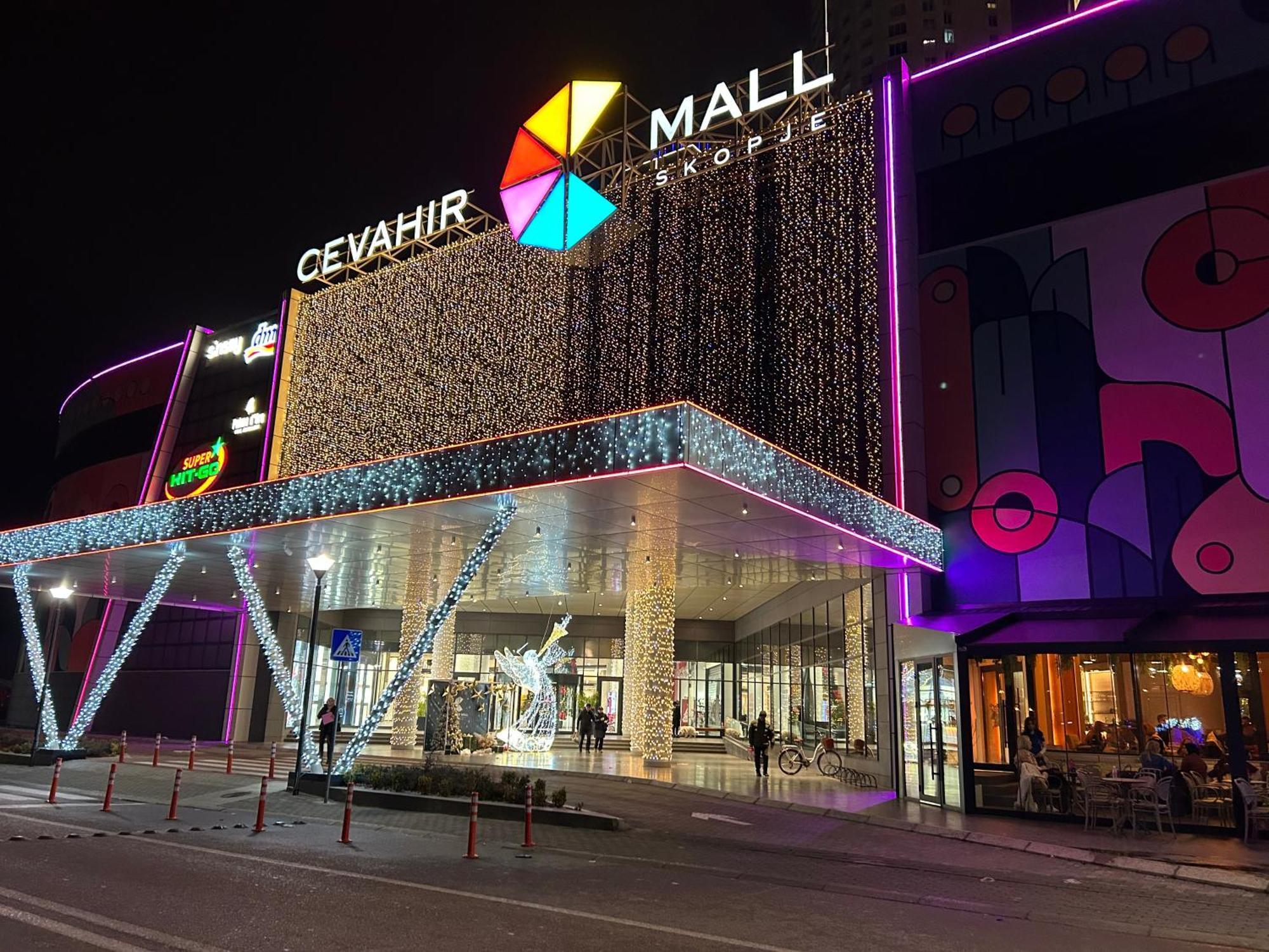 Cevahir Sky City Apartment-Spa & Fitness Center Skopie Exterior foto